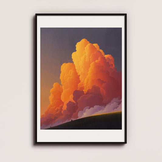 Ember Clouds at Dusk